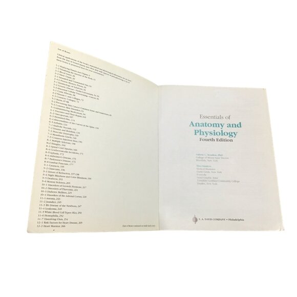 Essentials Of Anatomy And Physiology Fourth Edition By Valerie C. Scanlon & Tina - Picture 2 of 4